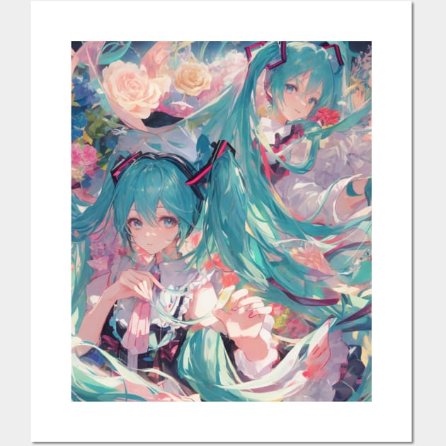 Hatsune Miku Wall Art by Prossori